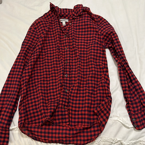 J. Crew Crinkly Boy Shirt in Gingham - Picture 4 of 4